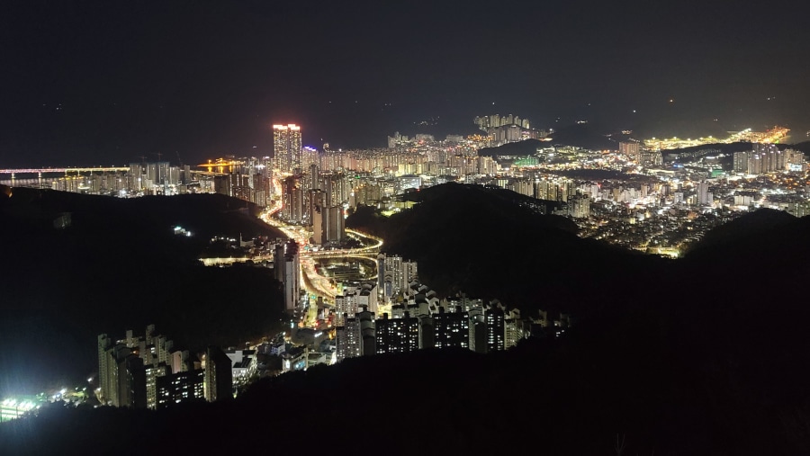 View from Hwangnyeongsan Beacon Fire Station