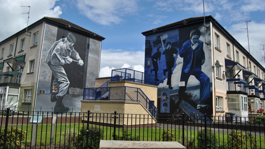 Murals in Bogside, Derry