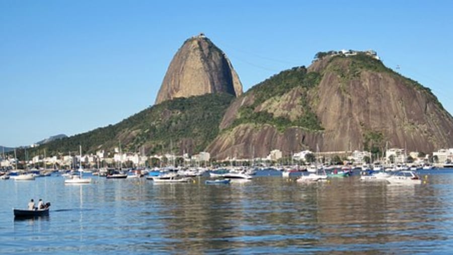 View of Sugarloaf Mountain in Rio