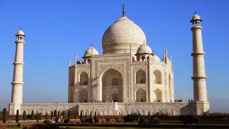 Taj Mahal In Agra, India