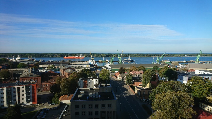 Marvel at the stunning views of Klaipeda city