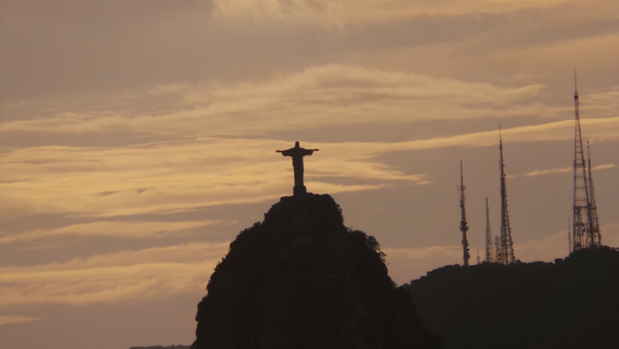 Christ the Redeemer-From the top of Corcovado mountain.