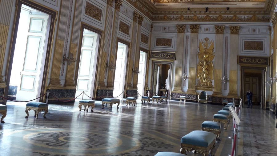Interior of Royal Palace of Caserta
