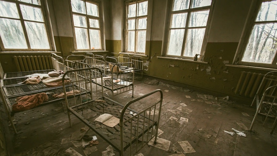 Chernobyl Disaster Abandoned Rooms