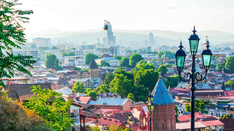 Witness a Panorama of Tbilisi