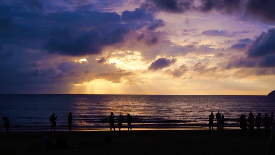 Sunset and the Sea 