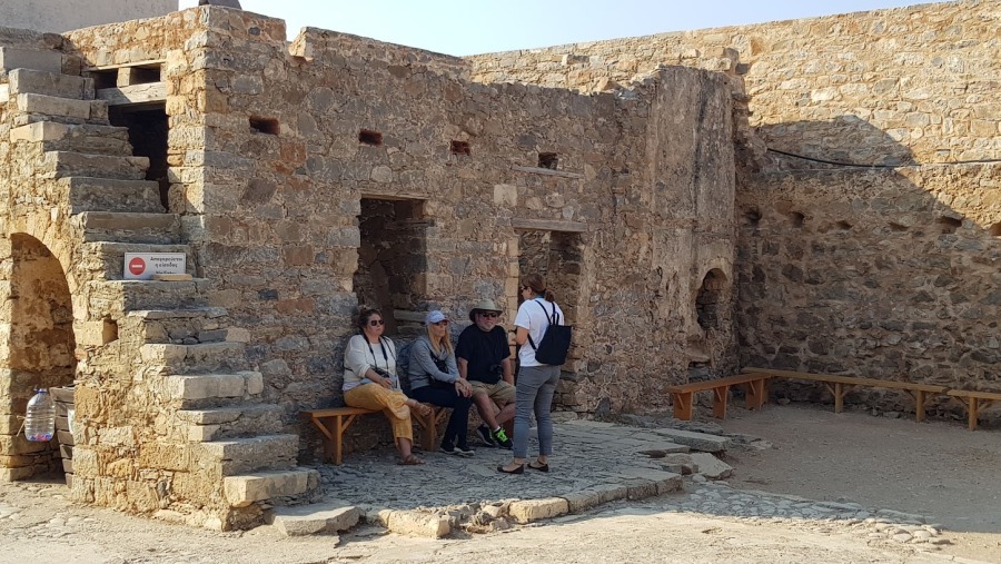 Ruins of Spinalonga, Greece