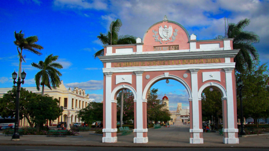 Visit Marti Park, Cienfuegos, Cuba