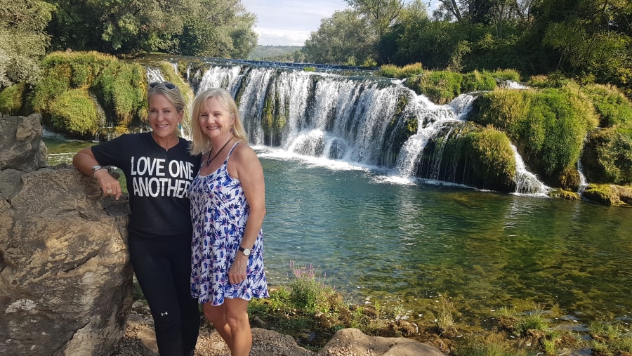 Admire the Kravice waterfalls