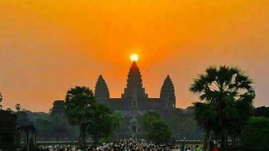 Amazing Angkor Sunrise