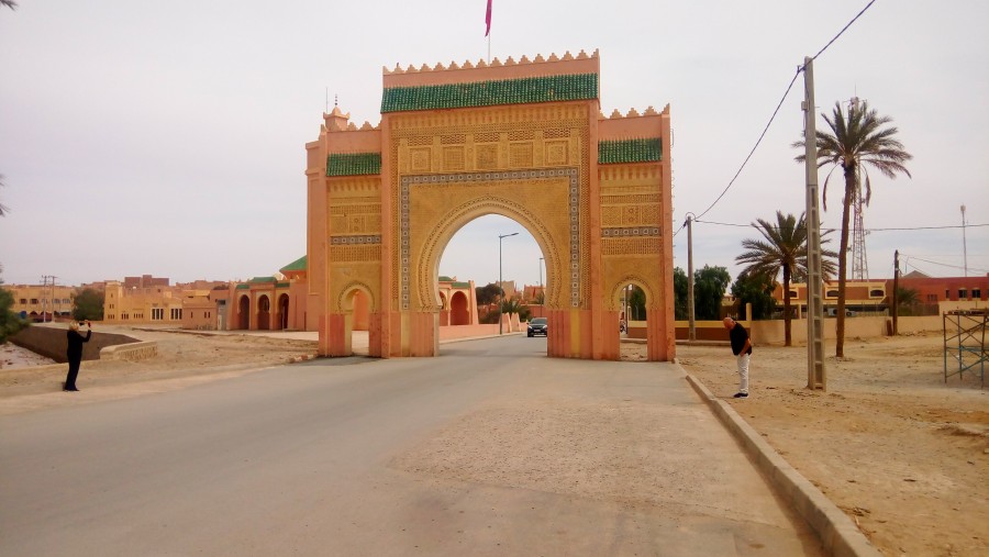 Rissani city entrance