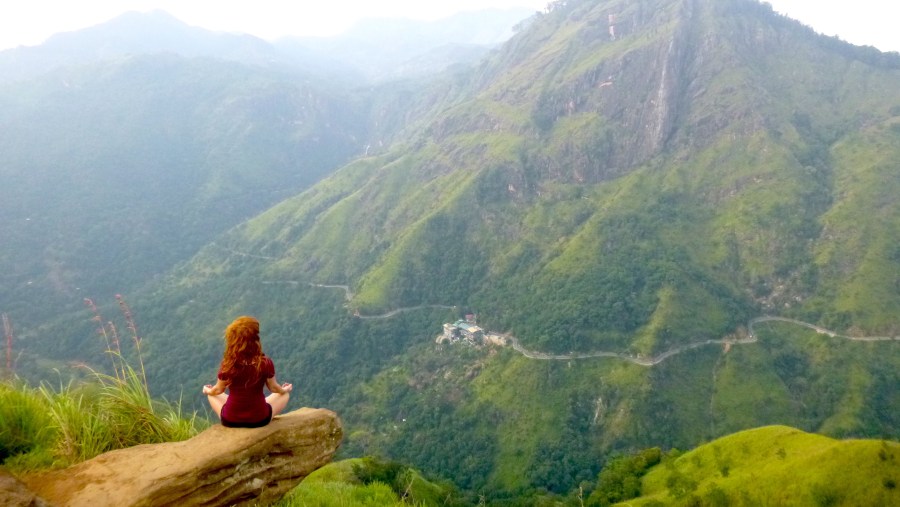 Traveler in Sri Lanka