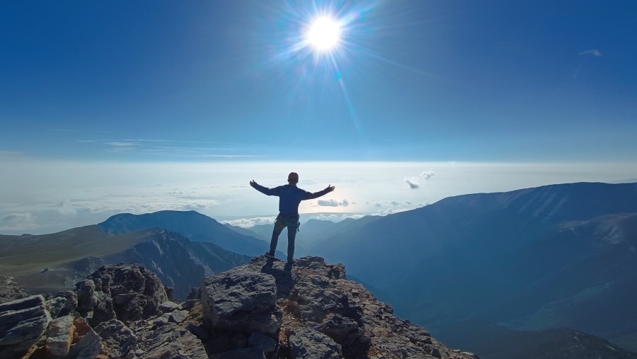 Travelers at Mount Olympus