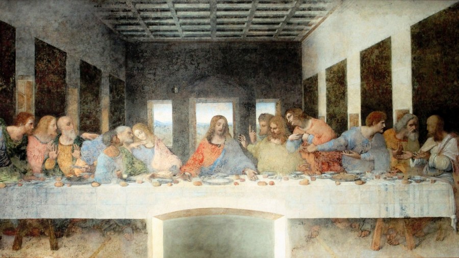 Leonardo Da Vinci's last supper