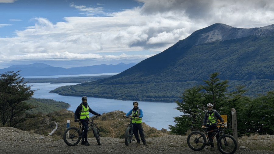 Travellers with cycles in the Andes