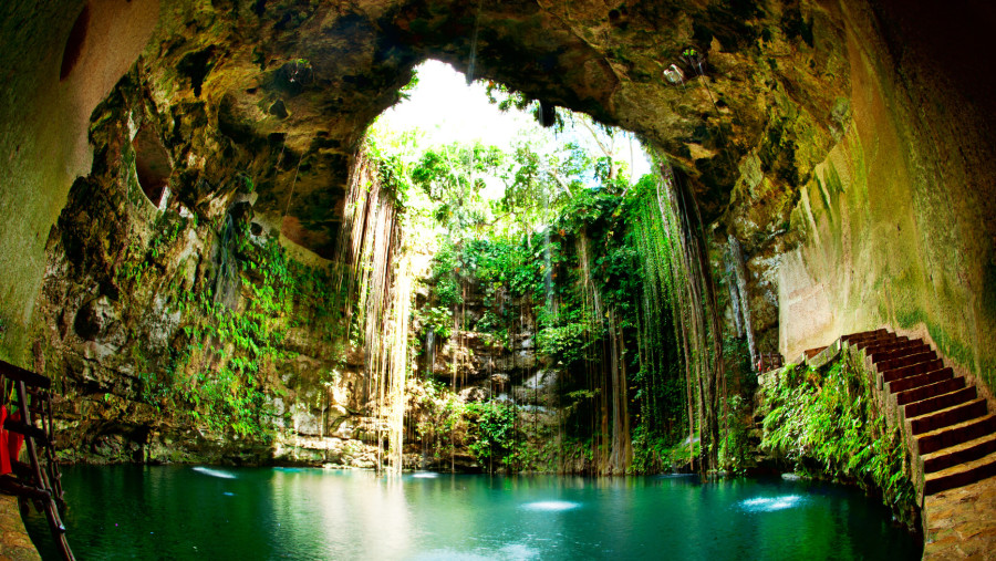 Ancient cenote, Yucatan