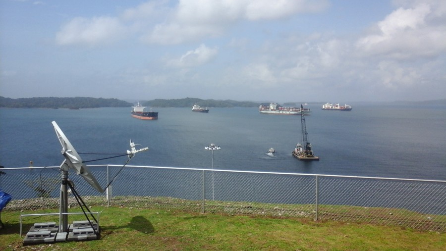 Lake Gatun view fgrom the Canal's visitor center