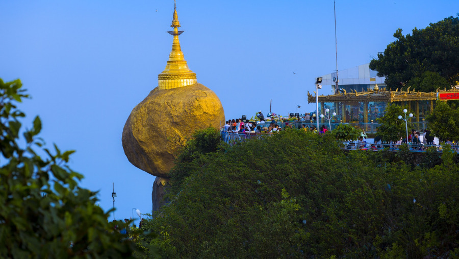 Golden Rock Pagoda