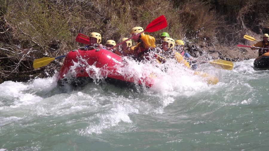 Rafting on Marsyangdi River