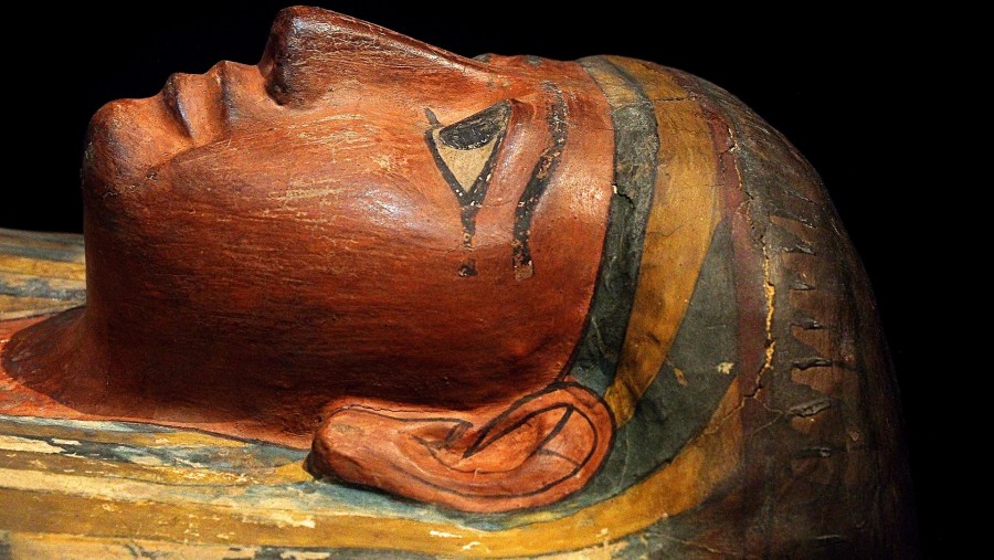 Mummy in Egyptian Museum