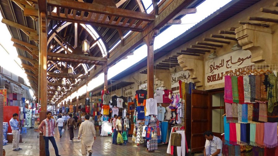 Explore the local shopping haunts in Dubai