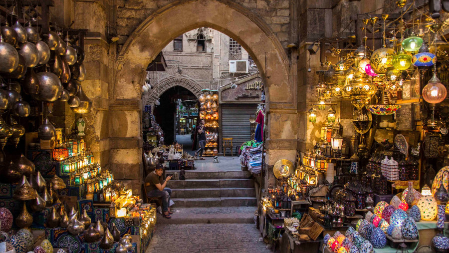 Khan El Khalili Bazaar, Cairo