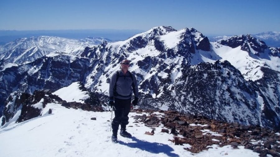 Hike to the summit of Mount Toubkal