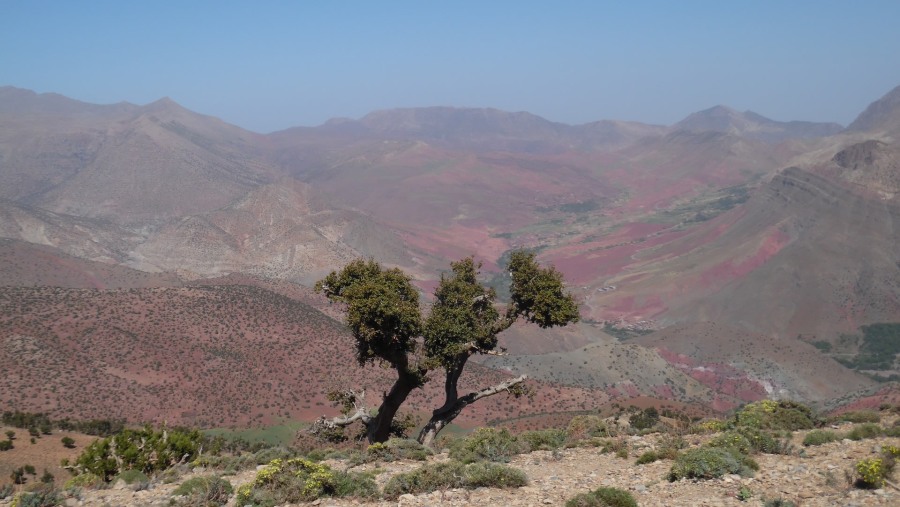 Beautiful landscapes of High Atlas Mountains