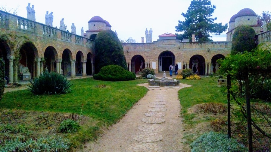 Courtyard of Bory Castle