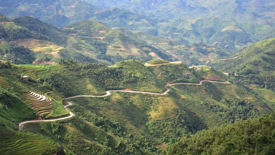 Winding Mountain Road