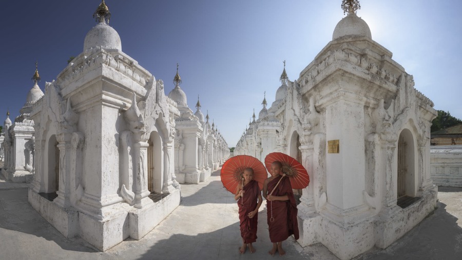 World's Largest Book in Kuthodaw Pagoda