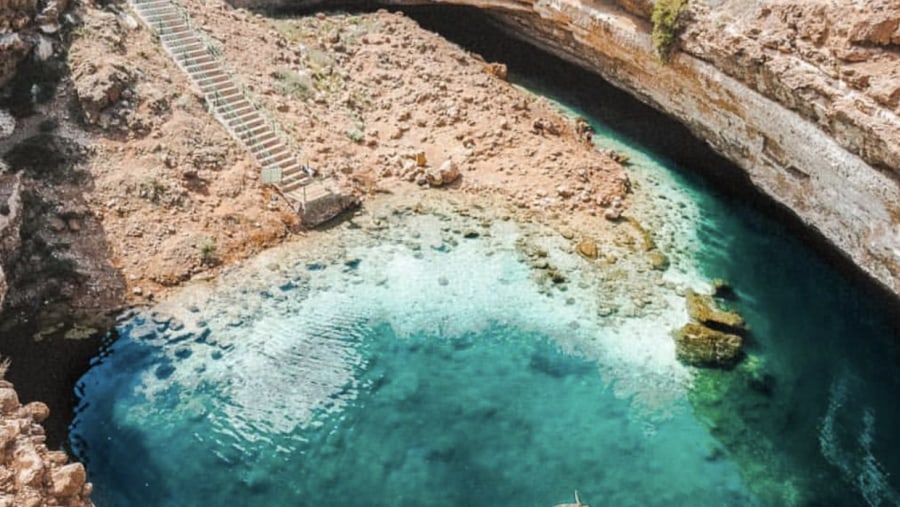 Take a dip in Wadi Shab