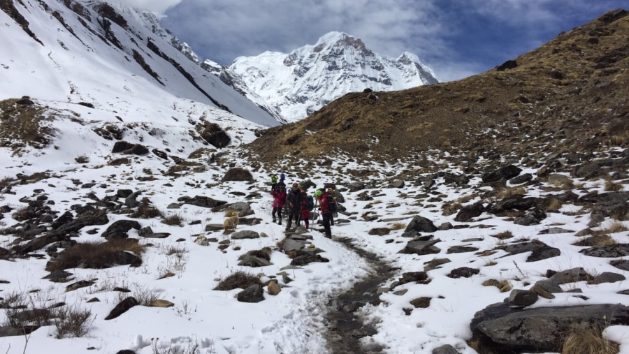 Route to Annapurna Base Camp