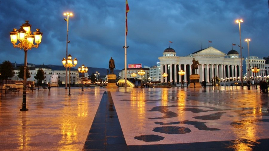 Skopje City view