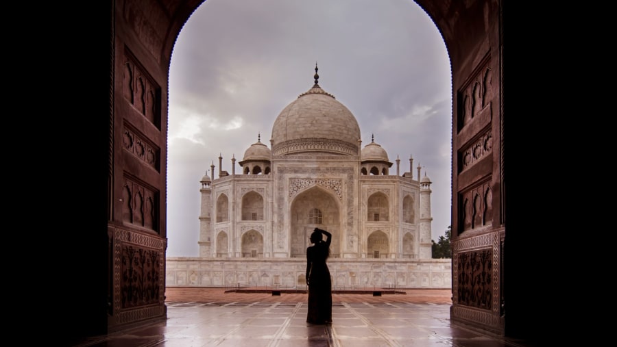 Visit one of the seven wonders of the world, the Taj Mahal