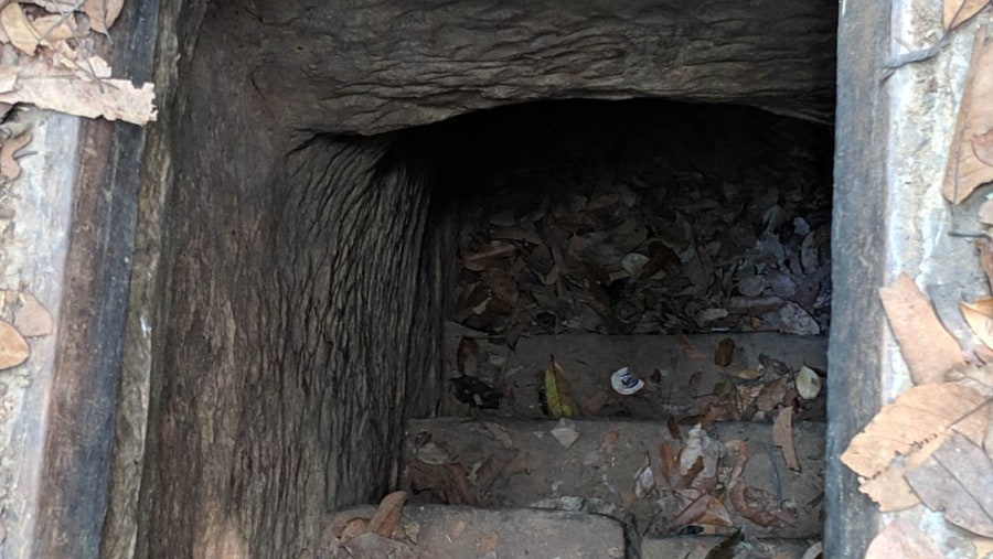 Step into Cu Chi Tunnels