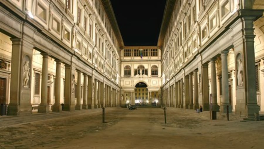 Uffizi Gallery in Florence, Italy