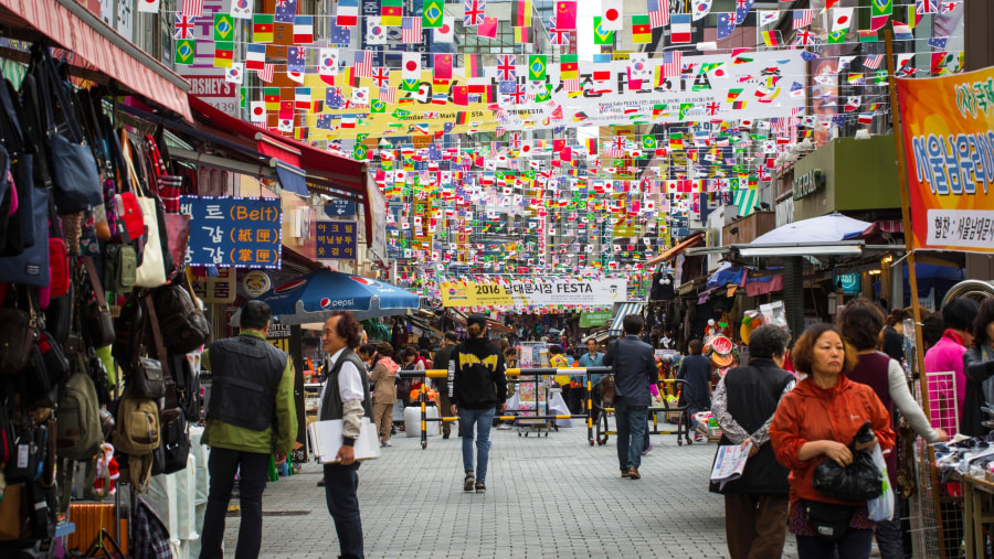 Street Shopping in Seoul