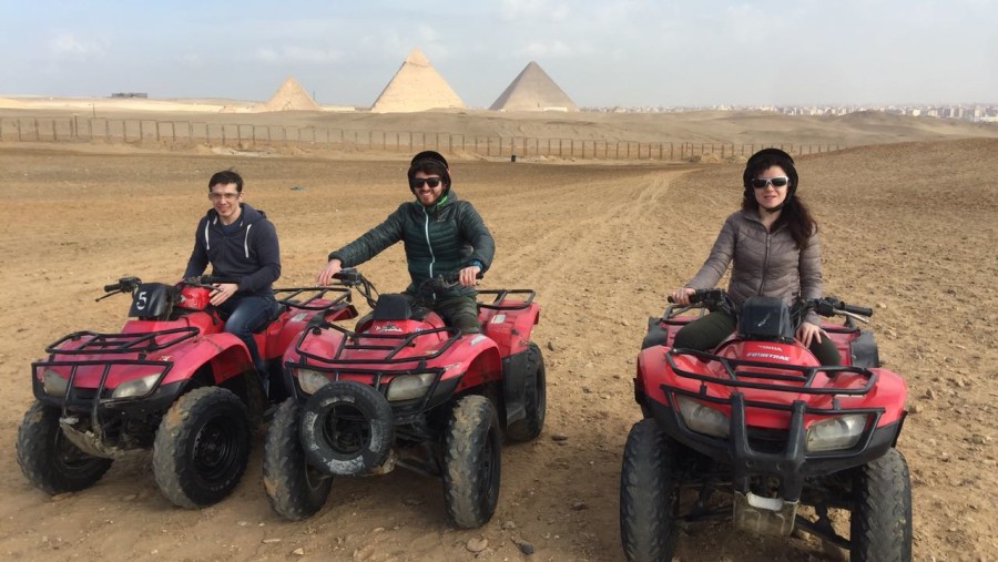 Quad ride at Giza