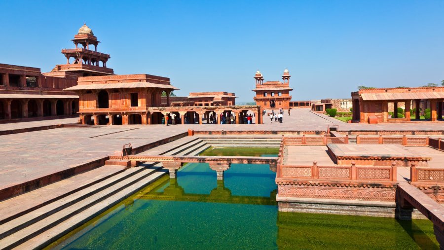 Diwan-i-Khas Hall in Fatehpur Sikri