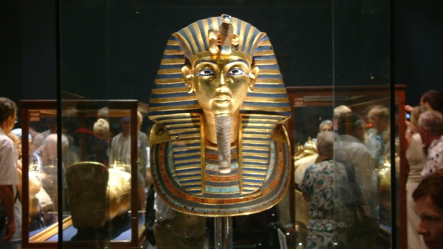 Egyptian mummy's mask