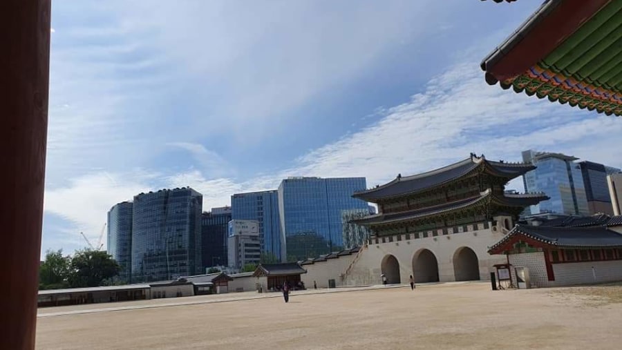 Gwanghwamun in Gyeongbokgung Palace, Seoul