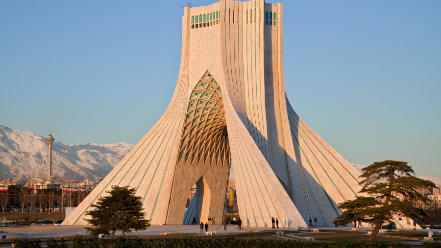 Azadi Square in Tehran