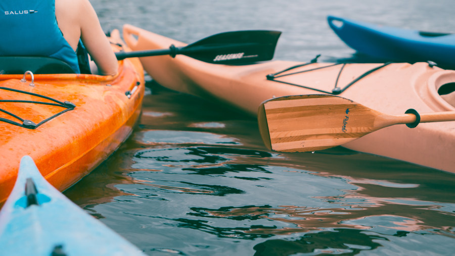 Kayaking in Torrecilla Lagoon