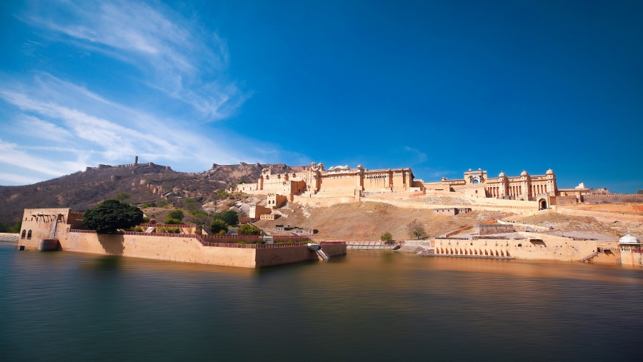 Amer Fort in Jaipur.
