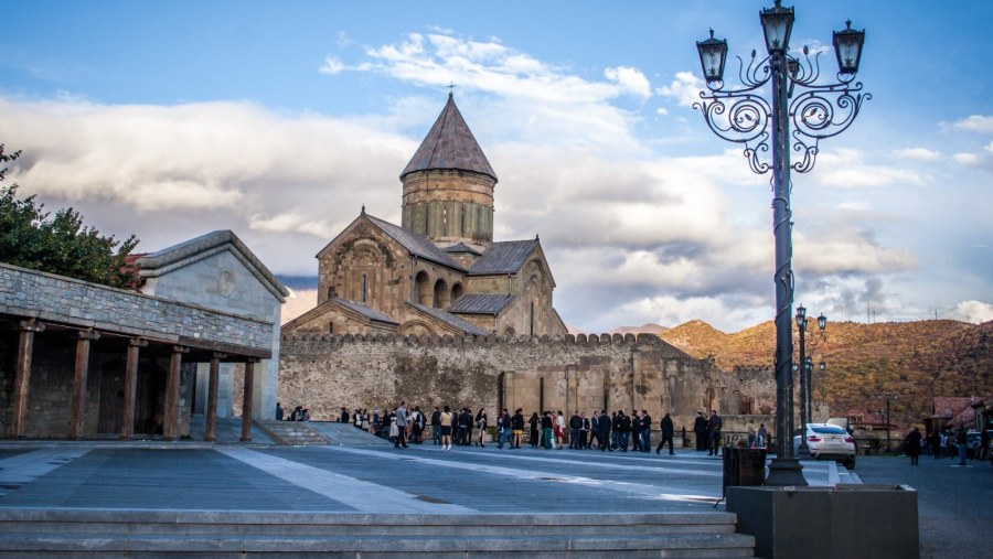 Visit the Svetitskhoveli Cathedral