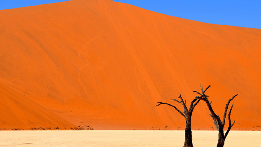 Dunes in Namibia