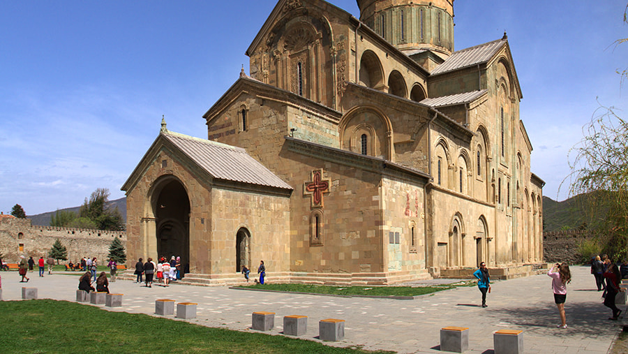 Visit the Splendid Svetitskhoveli Cathedral in Mtskheta, Georgia