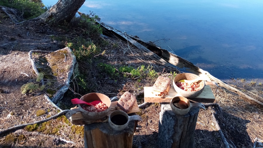 Hiking in Posio, Finland