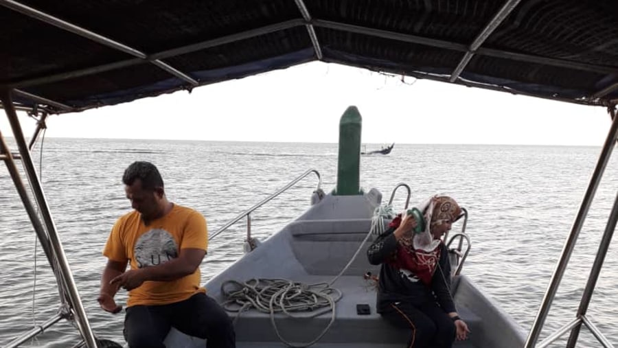 Tour Boat at Penang National Park